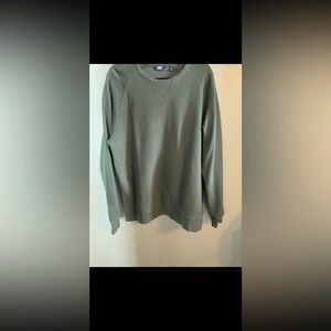 Lands' End Men's Green Crewneck Thermal